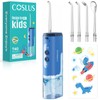 COSLUS Portable Water Flosser for Kids: 4 Gentle Modes for