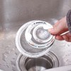 CARPEDIEM Stainless Steel Garbage Strainer for Bathtubs and Washbasins Kitchen