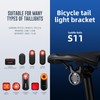 CYCLAMI S11 Out-Front Bicycle Computer Mount Compatible with Garmin Edge,