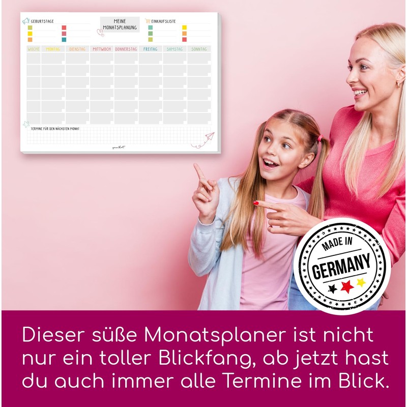 Monthly Planner DV 234 Weekly Planner Daily Planner Organiser Gift