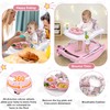 Foldable Baby 5-in-1 Activity Walker - Rocker, Activity Center, Bouncer,