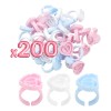 200 Anillo Para Pegamento Pestaas Soporte Ajustable Set F Surtidos