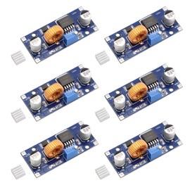 XL4015 DC-DC Step Down Converter Module AYWHP 6 Pieces 4~38V to 1.25-36V 5A 96% DC-DC Buck Converter for Arduino