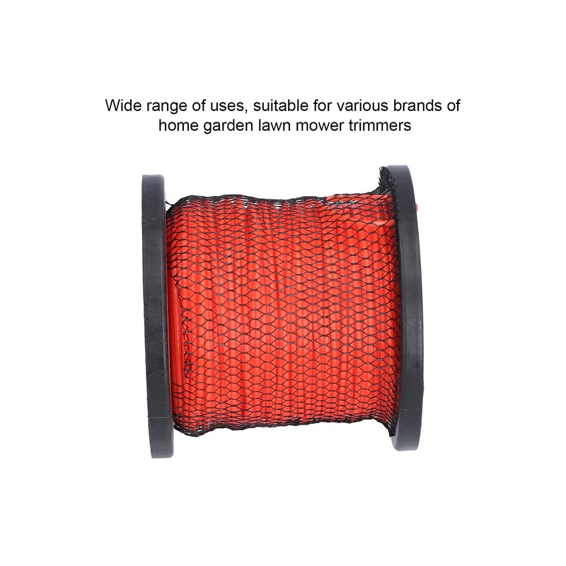 Trimmer Cutting Line, Round Durable Professional 2.4mm Trimmer Line for