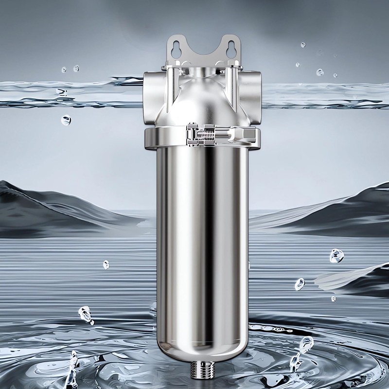 HQHAOTWU Front Filter Flow Water Purification Equitment 10inch Filter 304