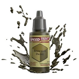 The Army Painter Speedpaint Brownish Decay 2.0, Single Model Making Acrylic Paint, 18 ml, Single Layer Paint Solution for Fantasy Tabletop Miniatures Like Warhammer 40k Figures and DnD Miniatures
