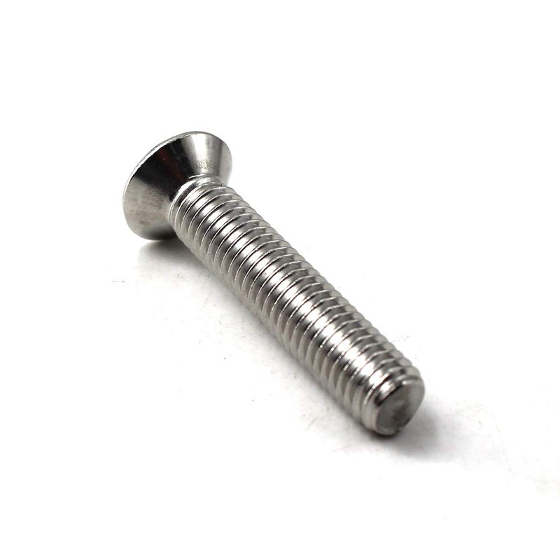 (100pcs) M3x25 Phillips Screws 304 Stainless Steel Flat Head Machine