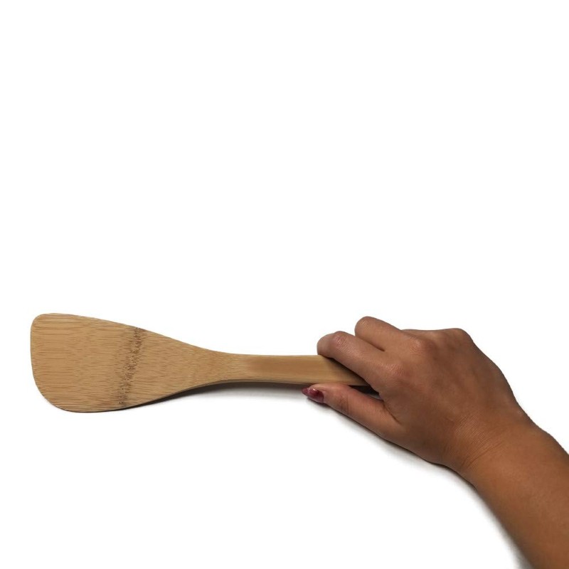 Kikusui Unpainted Japanese Susu Bamboo Turner (Right-Handed)