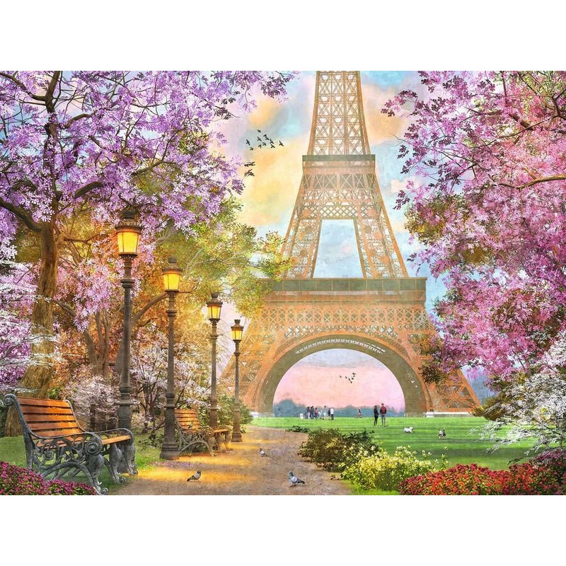 Ravensburger A Paris Stroll Puzzle - 1500 Unique Pieces |