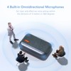 NUROUM A15 Conference Speaker and Microphone, Portable&Scalable Bluetooth Wireless Speakerphone,