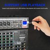 Dj Mixers 8 Channel Audio Mixer Sound Board with Bluetooth,