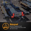 Partsam 14x Red/Amber Double Bullseye led Light Side Marker Clearance