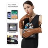 Neiicty Luxury Winter Long Leather Gloves Women Touchscreen Texting Warm