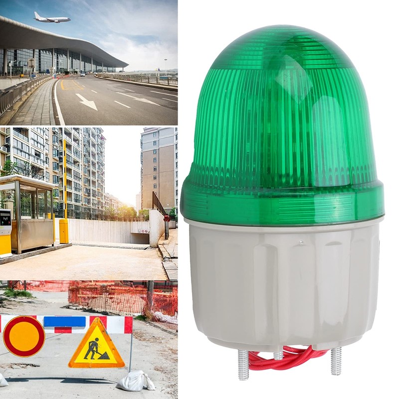 Fafeicy LED Flash Light, 5 W 220 VAC Warning Light,