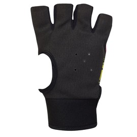 Optimum Winter Half-Finger Hockey Gloves: Thermal, Waterproof, Windproof, Breathable Fingerless Design for Outdoor Running - Multi-Colored/Small