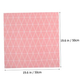 LALAFINA 4pcs 50x50cm Flamingo Quilting Fabric Patchwork Material Cotton Quilting Cloth