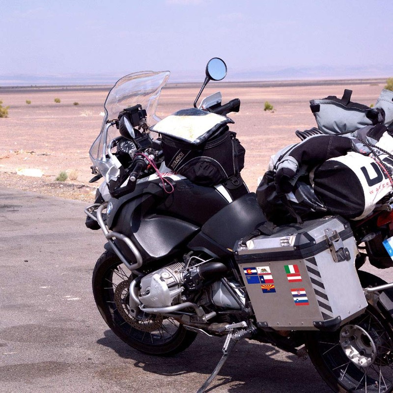 Quattroerre 8217 Sticker Flag Ride Tour America
