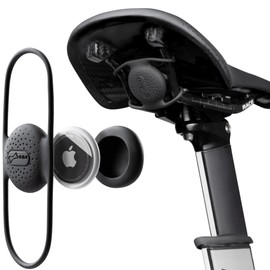 [Bone] Bicycle AirTag Hidden, Bicycle AirTag Holder, 2 x Bicycle AirTag Case, Road Bike AirTag, Bicycle AirTag, Bicycle Air Tag, Bicycle Air Tag, Anti-Theft, Bicycle GPS Anti-Theft, AirTag Strap,