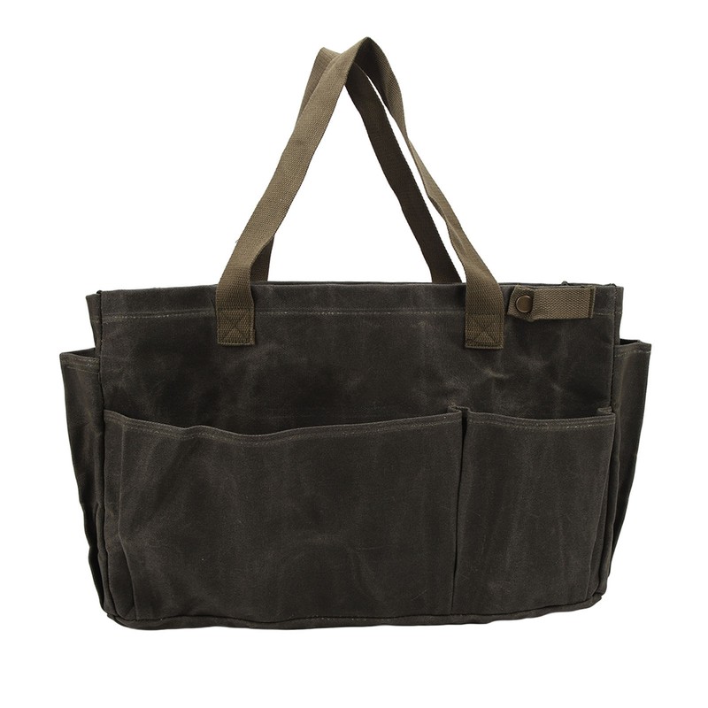 Canvas Pot Bag Waterproof Wearproof Large Capacity Comfortable Grip Canvas