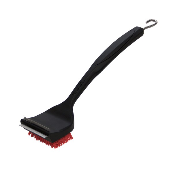 Char-Broil 140533 - 2-in-1 "Cool-Clean" Grill Cleaning Brush and Scraper, Black, 7.5 x 10 x 44 cm