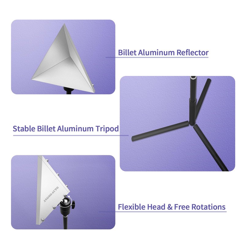 ANGSO-AUTO Radar Aiming Corner Reflector Target ADAS Calibration Tool with