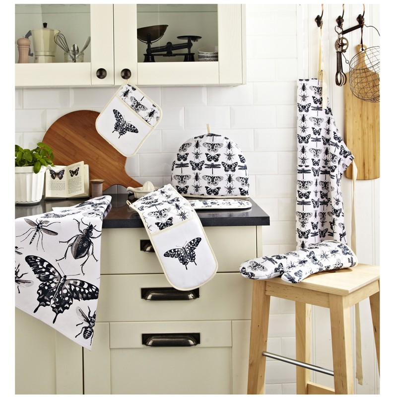 Butterfly Collection cotton tea towel