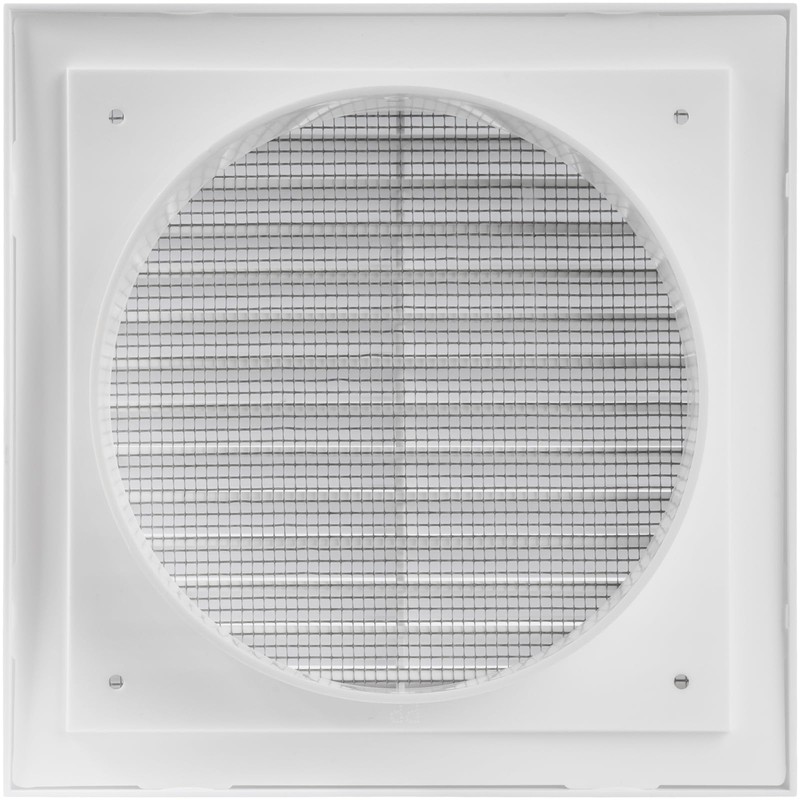 Vent Systems Ø6" Duct - 8" x 8" Inch White