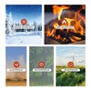 Z GRILLS Thermal Insulation Blanket Fire-Resistant 3-Layer Construction for Enhanced
