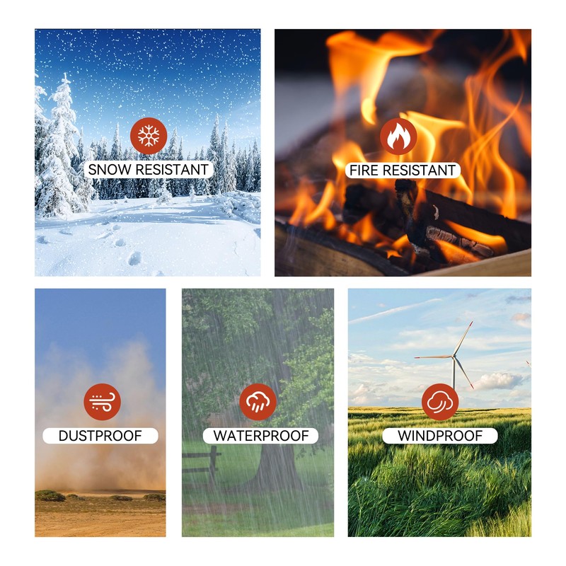 Z GRILLS Thermal Insulation Blanket Fire-Resistant 3-Layer Construction for Enhanced