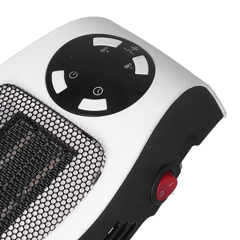 500W Mini Speed Electric Heater Portable Electric Heater with Remote