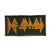 NEW 2 X 4 INCH DEF LEPPARD IRON ON PATCH FREE SHIP
