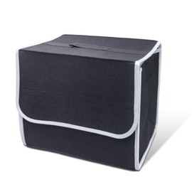 LAINLOY Car Trunk Storage Pouch, Felt Driving Bag, Car Baby Foldable Storage Bag, Auto Trunk Organizer with Lip, Portable Trunk Storage Organizer, Cargo Organizer for Car Truck SUV (Black)