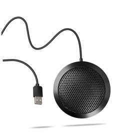 Operitacx Gaming Microphone for Desktop Condenser Noise Reduction Anti-slip Mat Small Portable Perfect for Speech Music