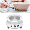 Pottery Wheel 5.9in Turntable 50/60Hz 200RPM Detachable Low Noise Stable