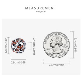 PAHALA 925 Sterling Silver Multiple Crystal Color Infinite Love Month Charm Bead (September)