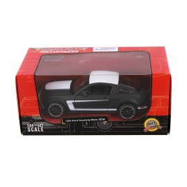Showcasts 2012 FORD MUSTANG BOSS 302 HARDTOP BLACK 1/24 DIECAST CAR SHOWCASTS 38269BK