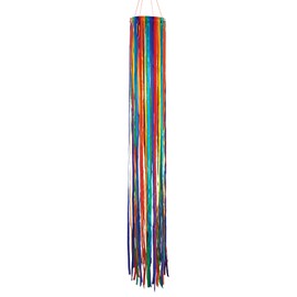 In the Breeze 4937 — 39-Inch Rainbow Ribbon Windsock