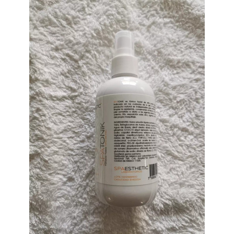 Spaesthetic Tónico Facial Hidratante Para Todo Tipo De Piel De