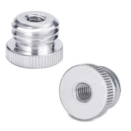 GIAK 5/8 to 1/4 Adapter Threaded Screw Adapter Tripod Adapter 1/4 Inch - 20 to 5/8 Inch - 11 Laser Adapter for Tripod Laser Level Bosch Adapter