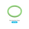 METALLIXITY Split Keychain Rings (30mm/1.2inch) 24 Pcs, Round Flat Key
