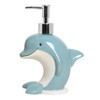 Colias Wing Sea Animals Pattern Soap Dispenser with Plastic Pump,
