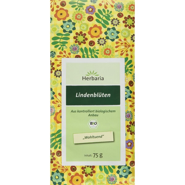 Herbaria Lime Blossom Organic Pack of 2 x 75 g