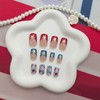 Independence Day Press on Nails Medium Square Fake Nails with