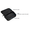 PATIKIL 11" x 7" Ping Pong Paddle Case, Table Tennis