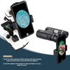 LAKWAR Telescope Phone Adapter, Universal Cell Phone Mount Compatible Binoculars,