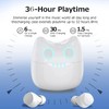 AMAFACE Wireless Earbuds, Bluetooth Headset with Cute Charging Case, Bluetooth