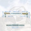 X AUTOHAUX 2pcs M8 120mm Steering Tie Rod for 50cc