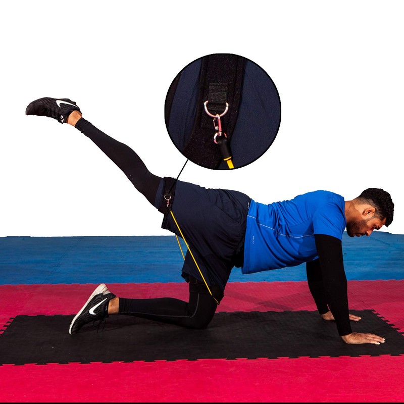 Fitness Health Resistance Bands Side Ankle Strap - Extreme Training
