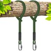 SELEWARE 8ft Tree Swing Rope Hammock Straps Hanging Kit -