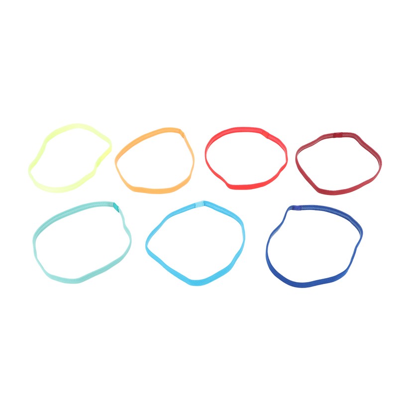 14PCS Workout Headband Polyester Cotton Non Slip Breathable Head Sweat